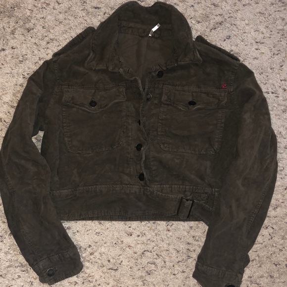 Corduroy Everlyn Free People Cropped Jacket - Picture 6 of 10